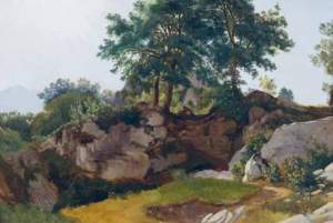 I bjergene, Sicilien, Fritz Petzholdt