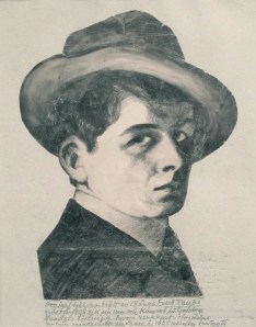 TaubeESjälvporträtt18årStor Evert självporträtt 18 år